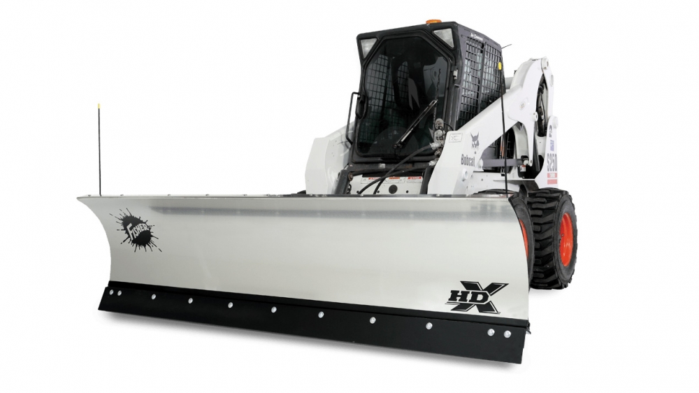04-103 Fisher HDX on Skid Steer